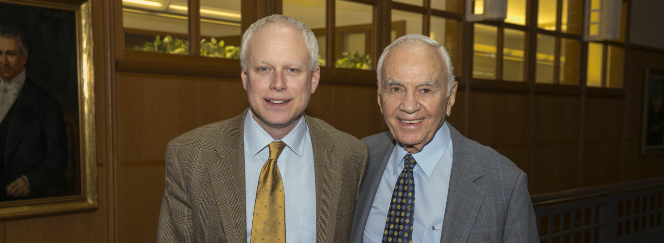 Professor John Protasiewicz And Morton L. Mandel