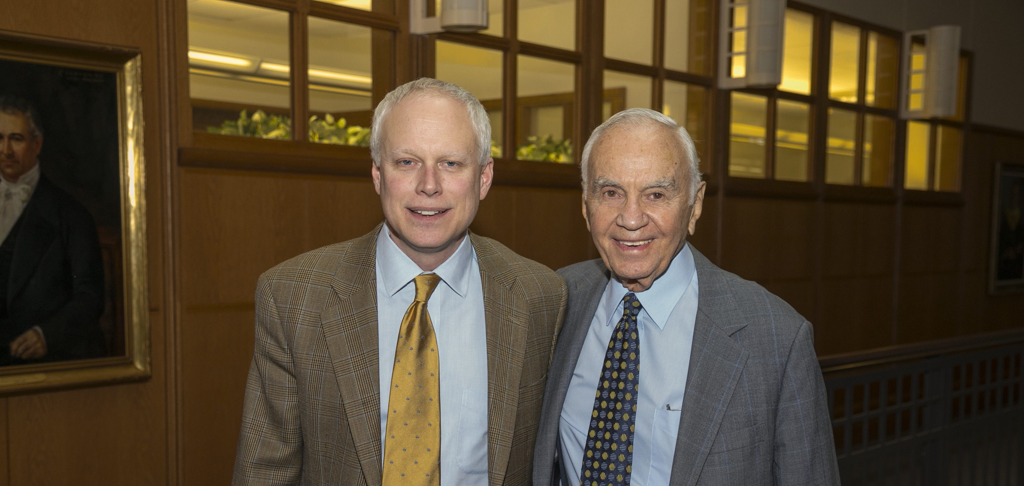 Professor John Protasiewicz And Morton L. Mandel
