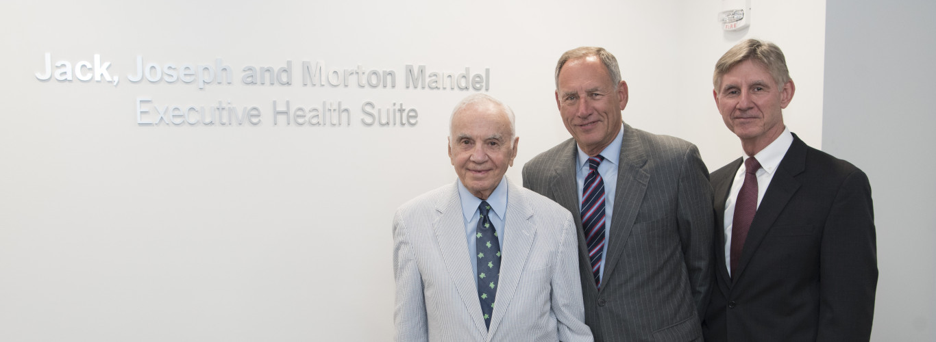 Jack, Joseph And Morton Mandel Executive Health Suite Dedication